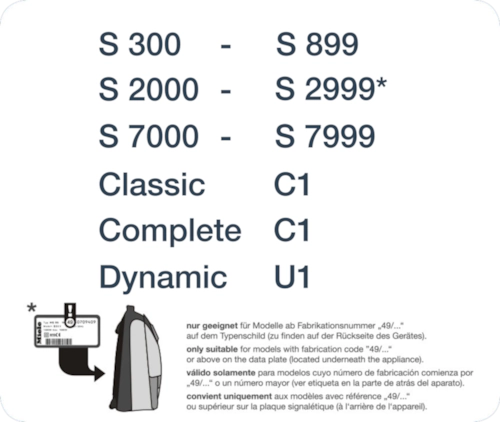 Miele XL pack HEPA AirClean 30 filter Twin Pack