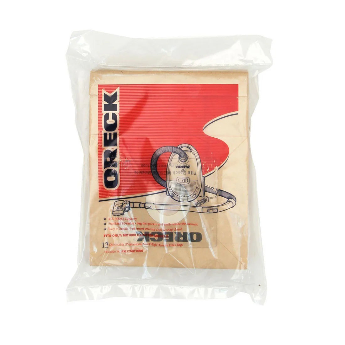 ORECK Quest Canister Vacuum Cleaner Bags
