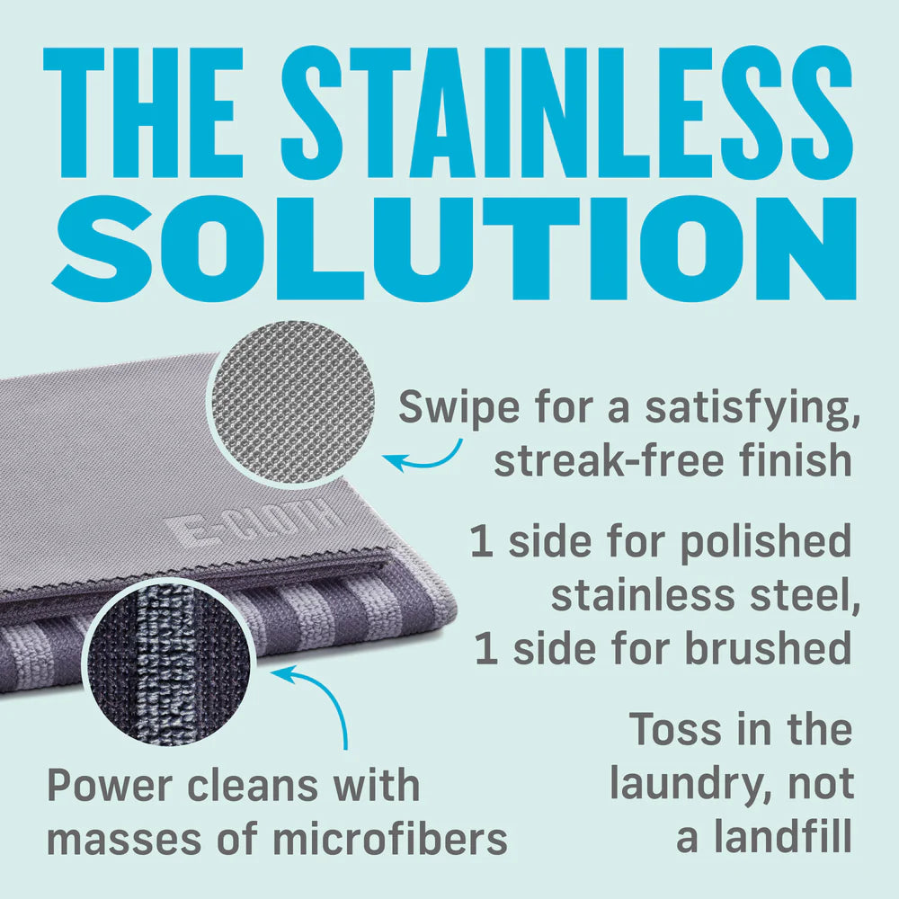 E-Cloth Stainless Steel Pack