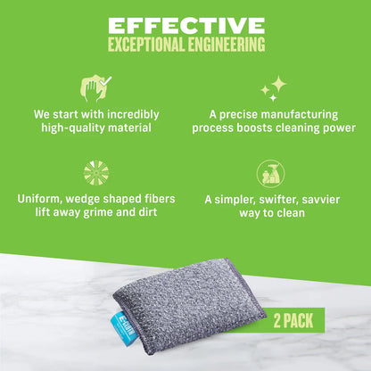 E-Cloth Non-Scratch Scrubbing Pads 2PC