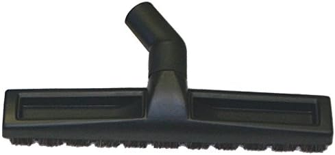 Fit All  Floor Tool, 1-1/4" with Wheels Horse Hair 12" Black