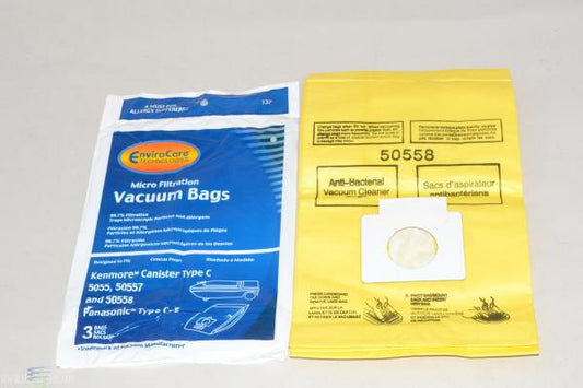 KENMORE "C" Bag, Canister Micro Envirocare 3PK