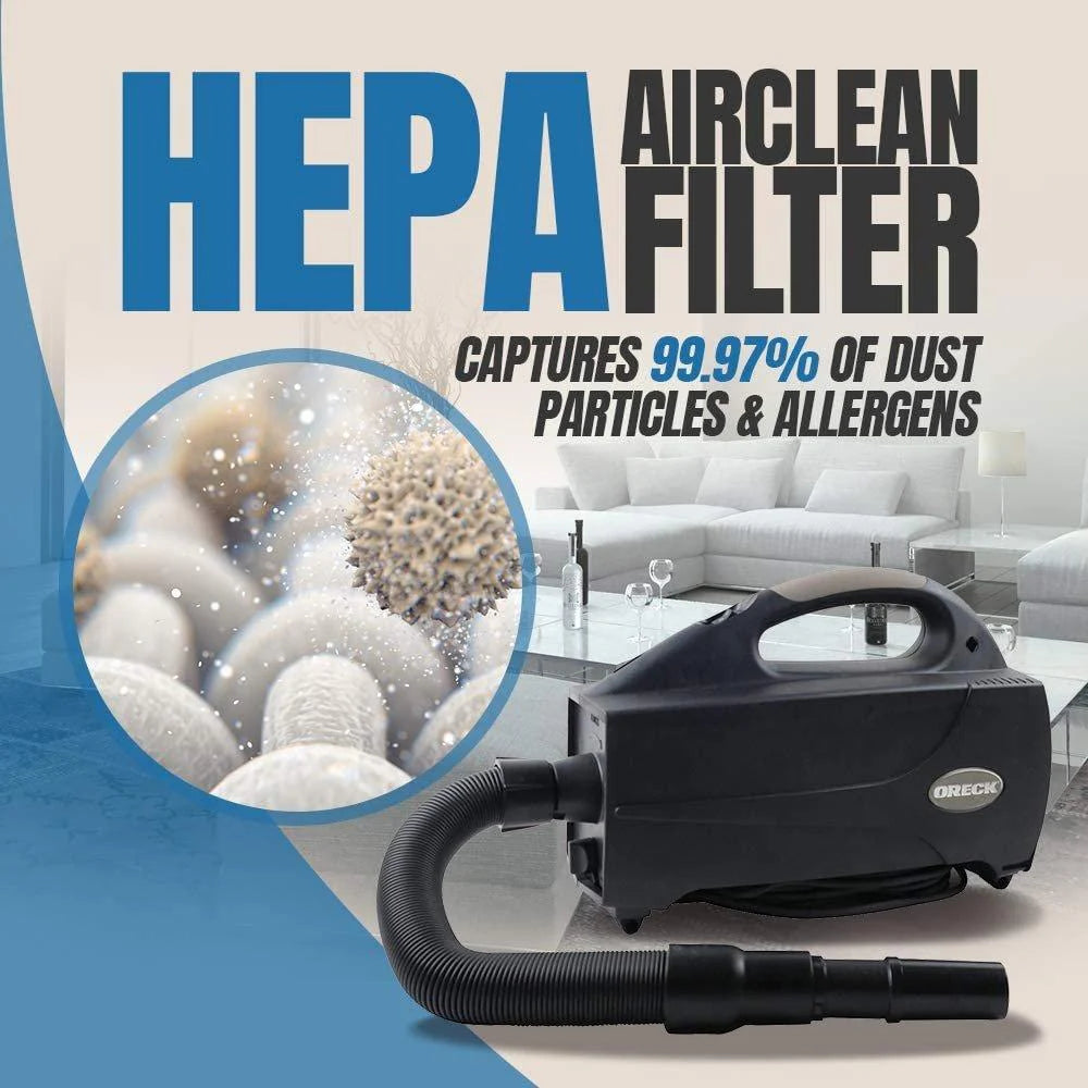 ORECK Compact Canister Vacuum