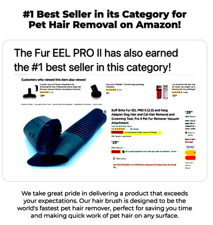 Buff Brite FAST- Fur eel Pro 2 and Fang Combo Kit